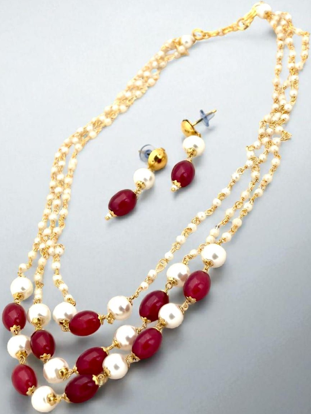 BFC - BUY FOR CHANGE Gold-Plated Artificial Stones Alloy Necklace