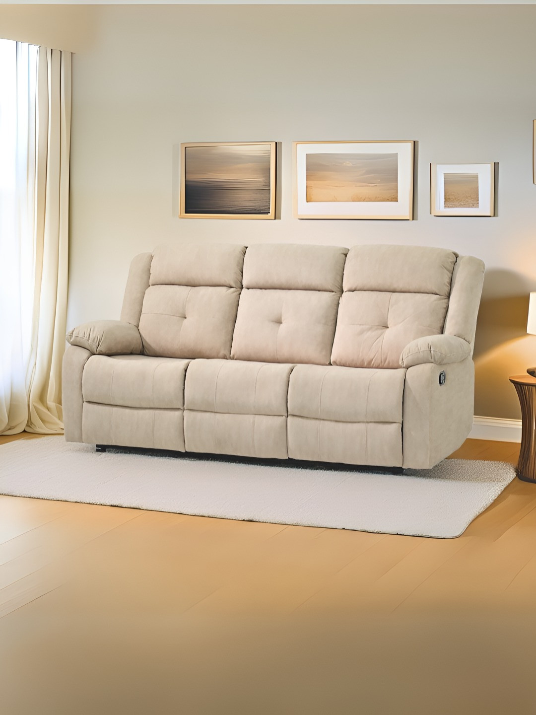 Royaloak Wave 3 Seater Recliner