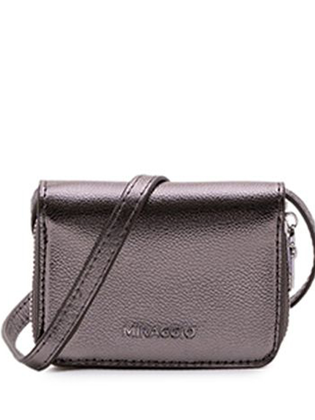 MIRAGGIO Moxie Micro Textured Structured Sling Bag