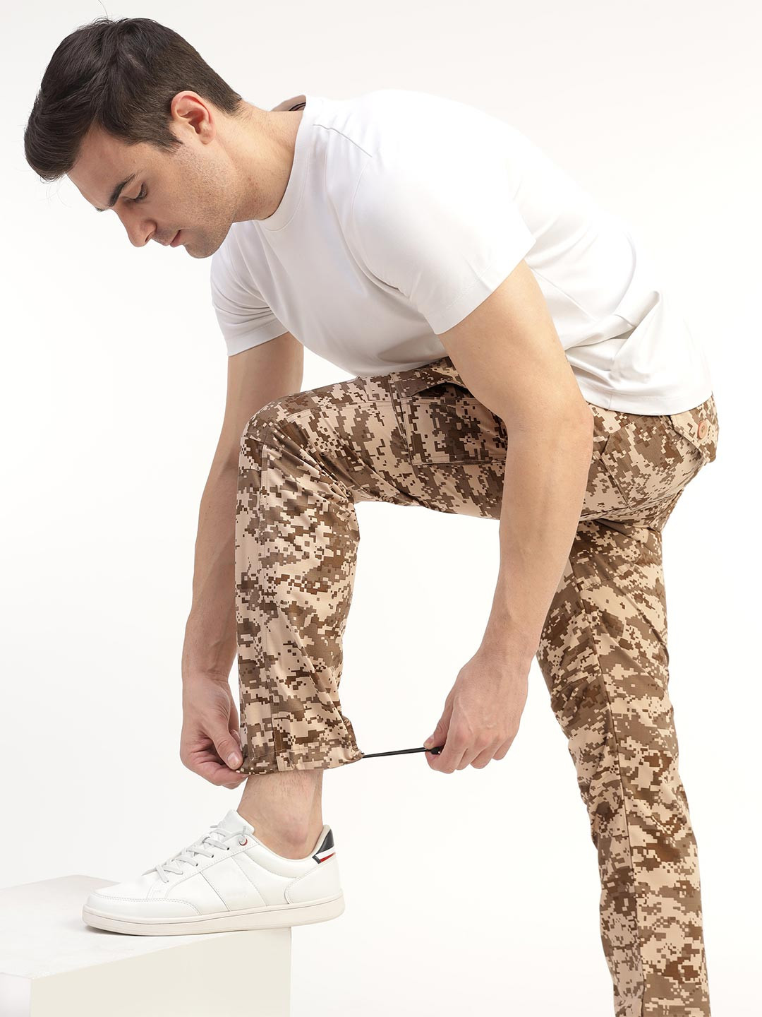 MOUNTMILLER Men's Camouflage Printed Ripstop Fabric Tactical Cargo Pant