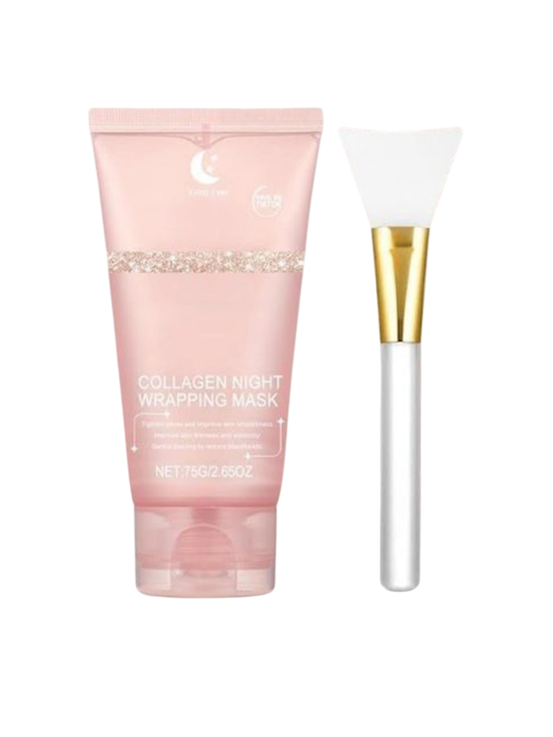 lorshel Collagen Night Peel Off Mask With Brush - 75 g