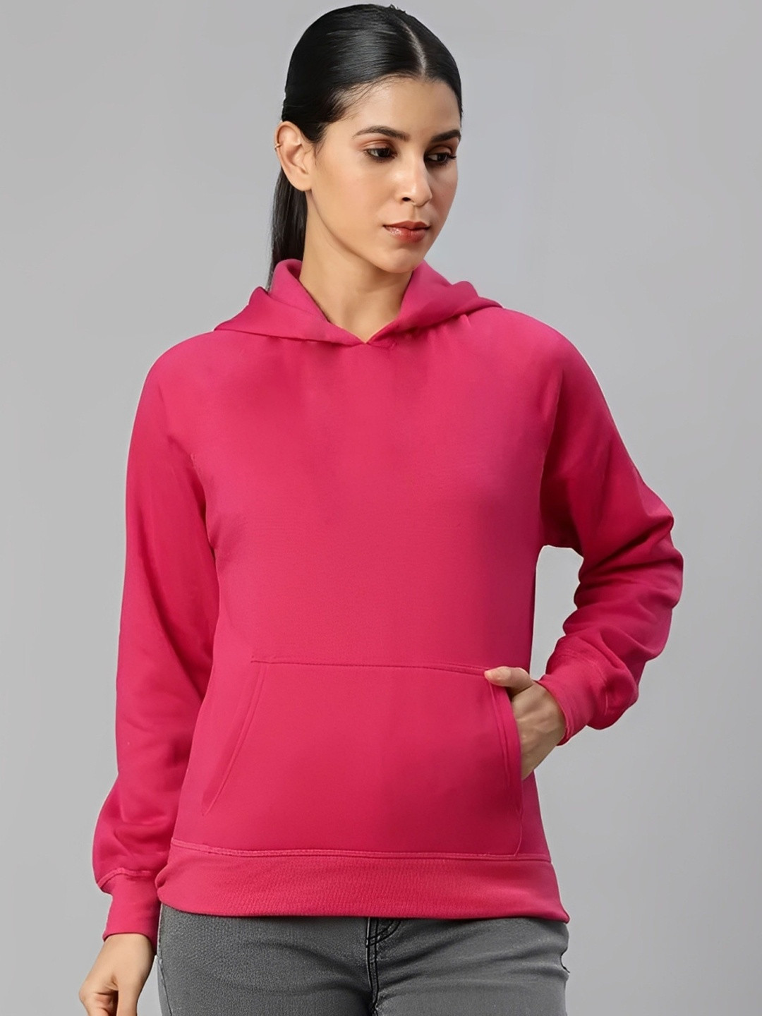Moda Rapido Hooded Rapid Dry Fleece Pullover Sweatshirt