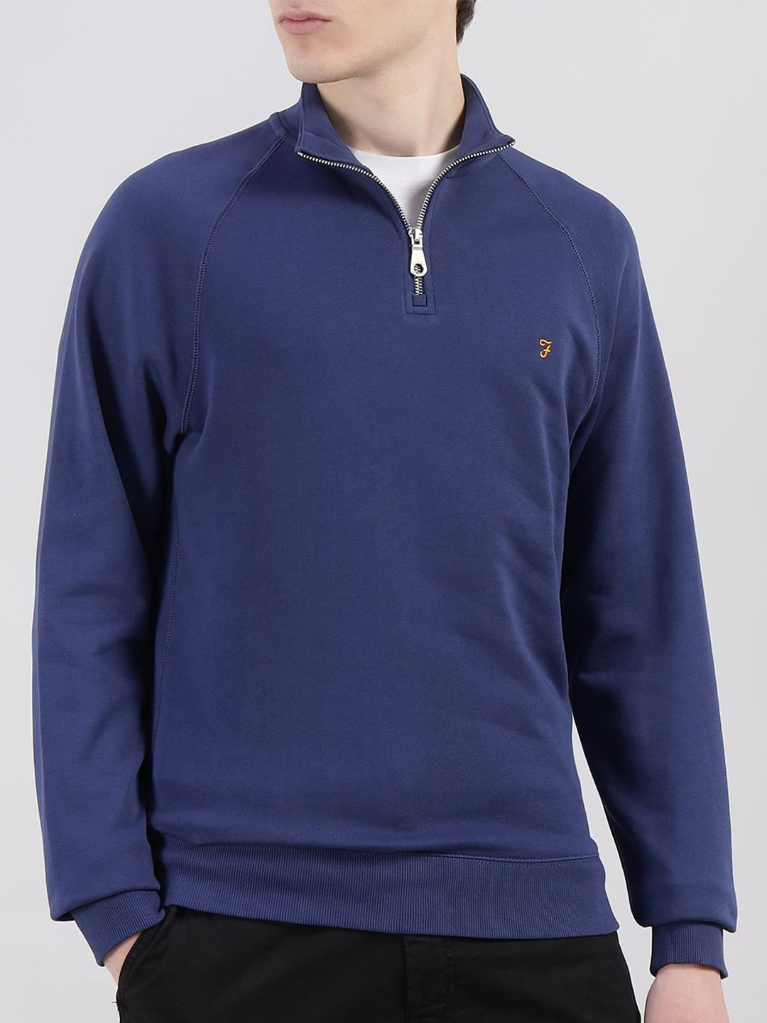 Farah Men Long Sleeves Original Cotton Pullover Sweatshirt