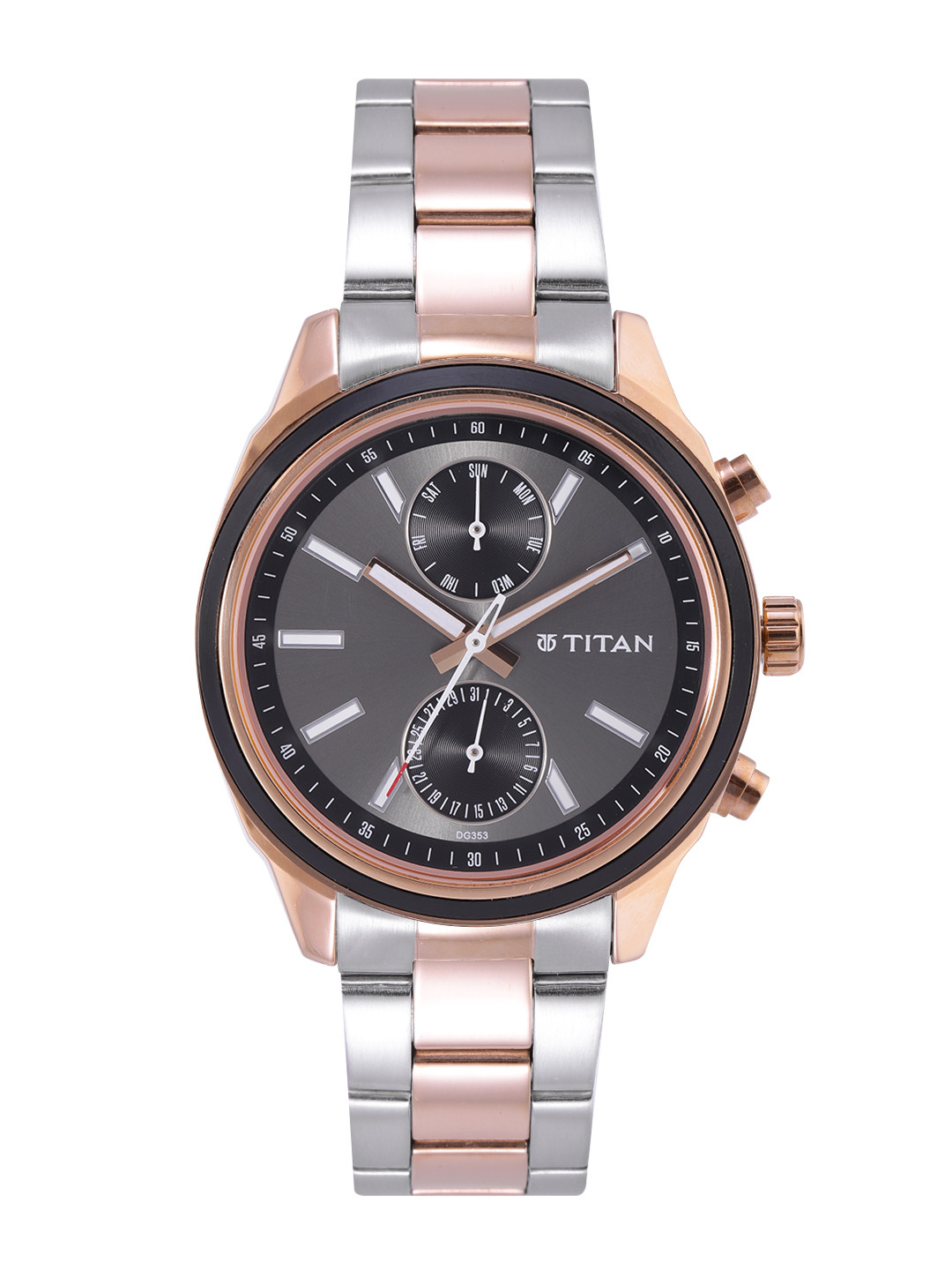 Titan Men Analogue Multi Function Watch - 1733KM03
