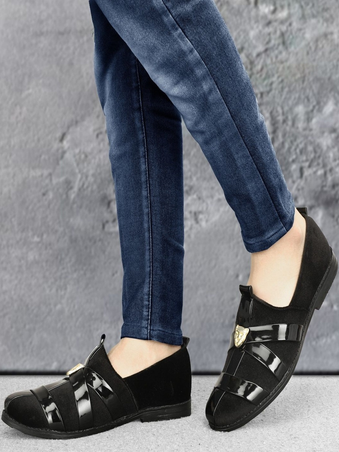 TYAZDER LOFER Men Printed Slip-On Sneakers