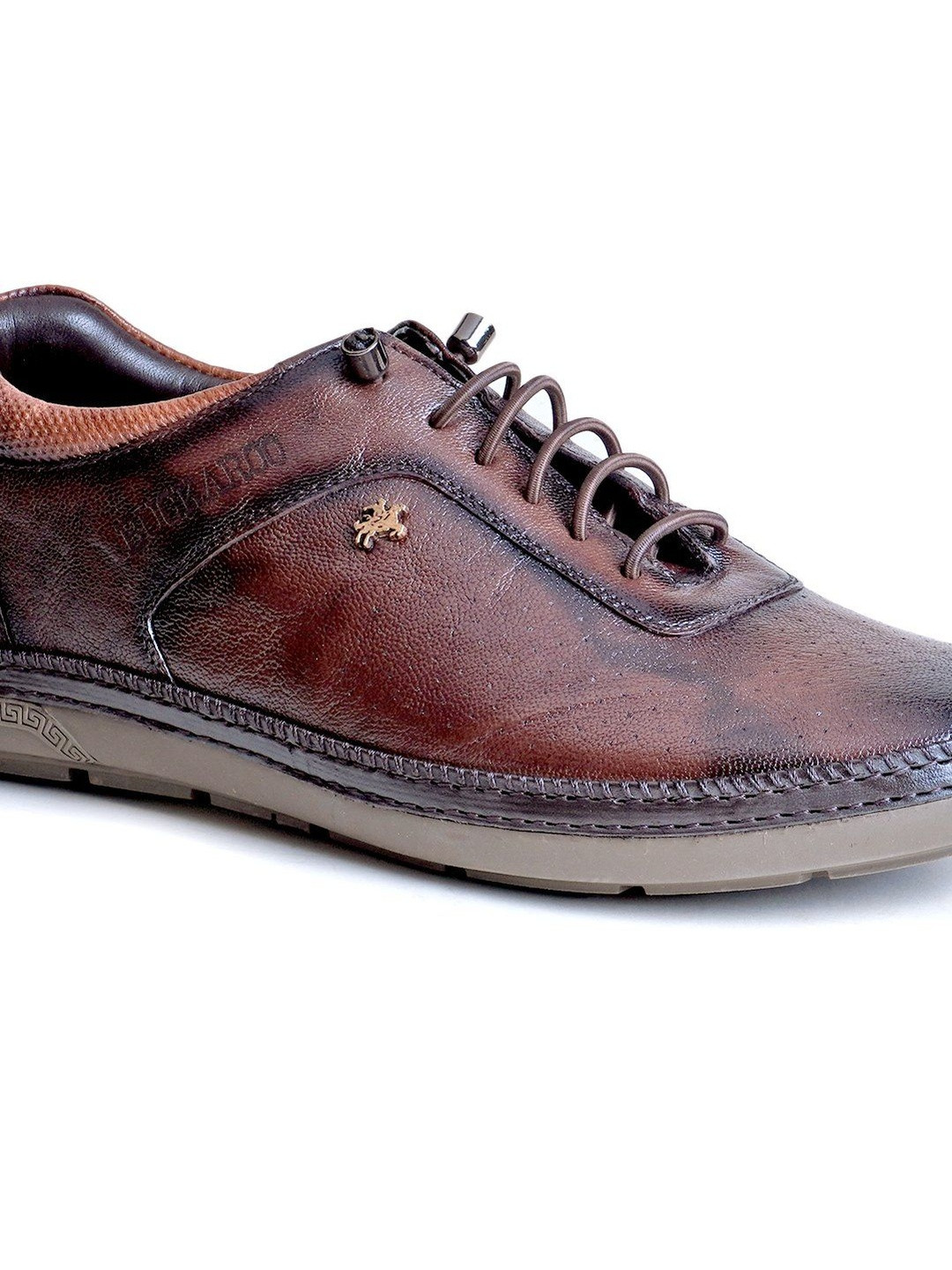Buckaroo Men Leather Lace-Ups Boat Shoes