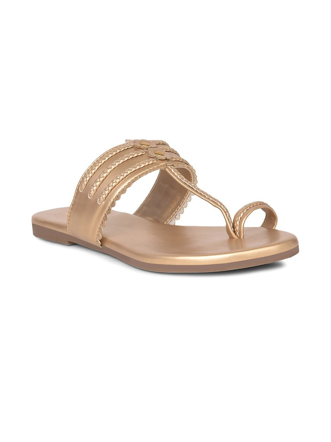 Bata Women Embellished One Toe Flats