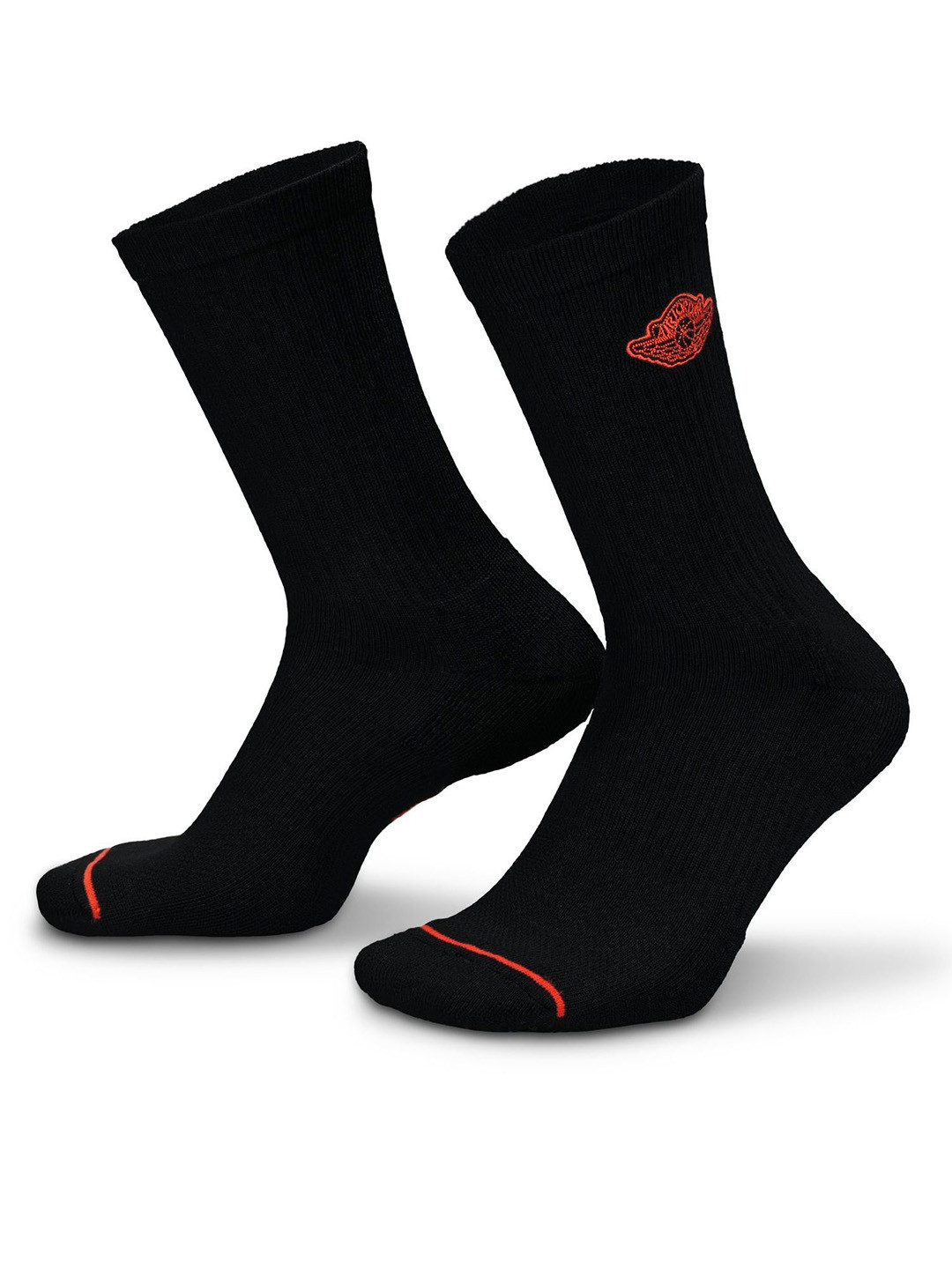 Nike Jordan Everyday Calf Length Cushioned Cotton Crew Socks (1 Pair)