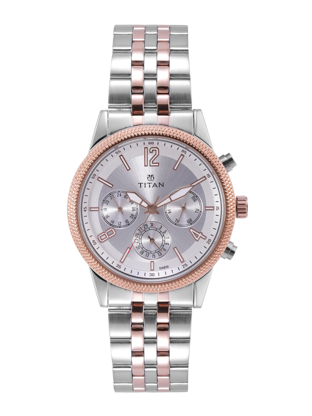 Titan Men Analogue Chronograph Watch - 1734KM02