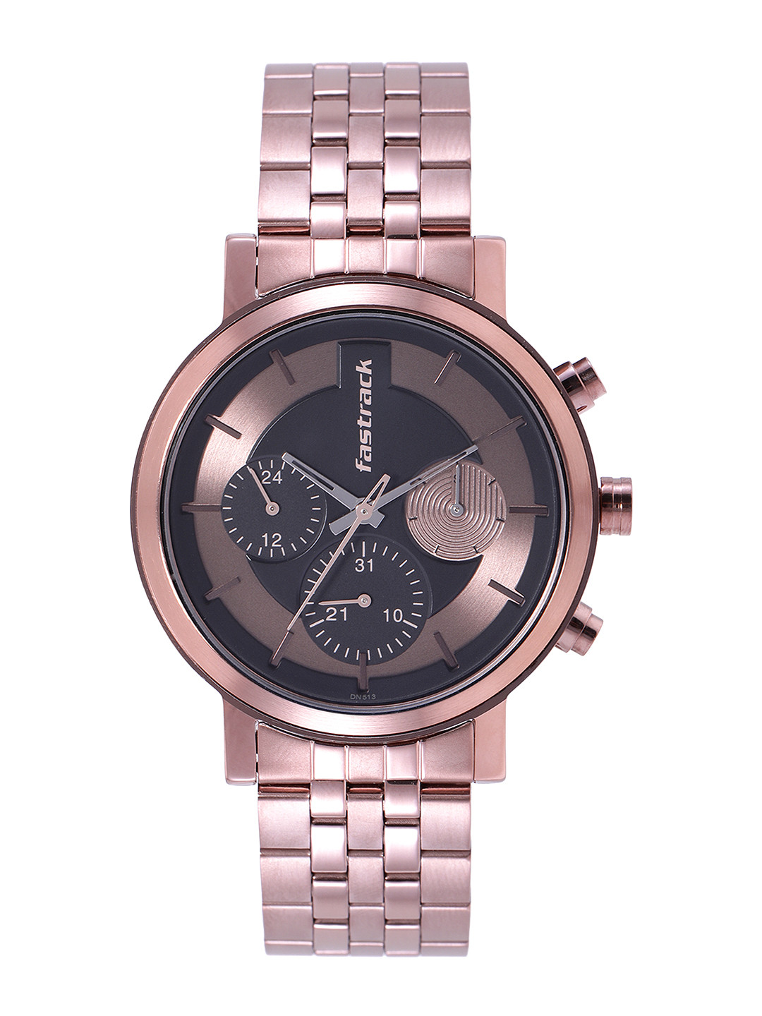 Fastrack Men Bracelet Style Straps Analogue Chronograph Watch 3287QM03