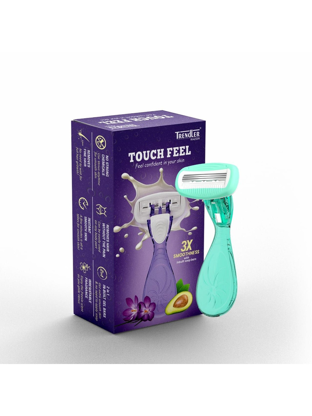 TRENDLER Triple-Blade Cartridge Razors