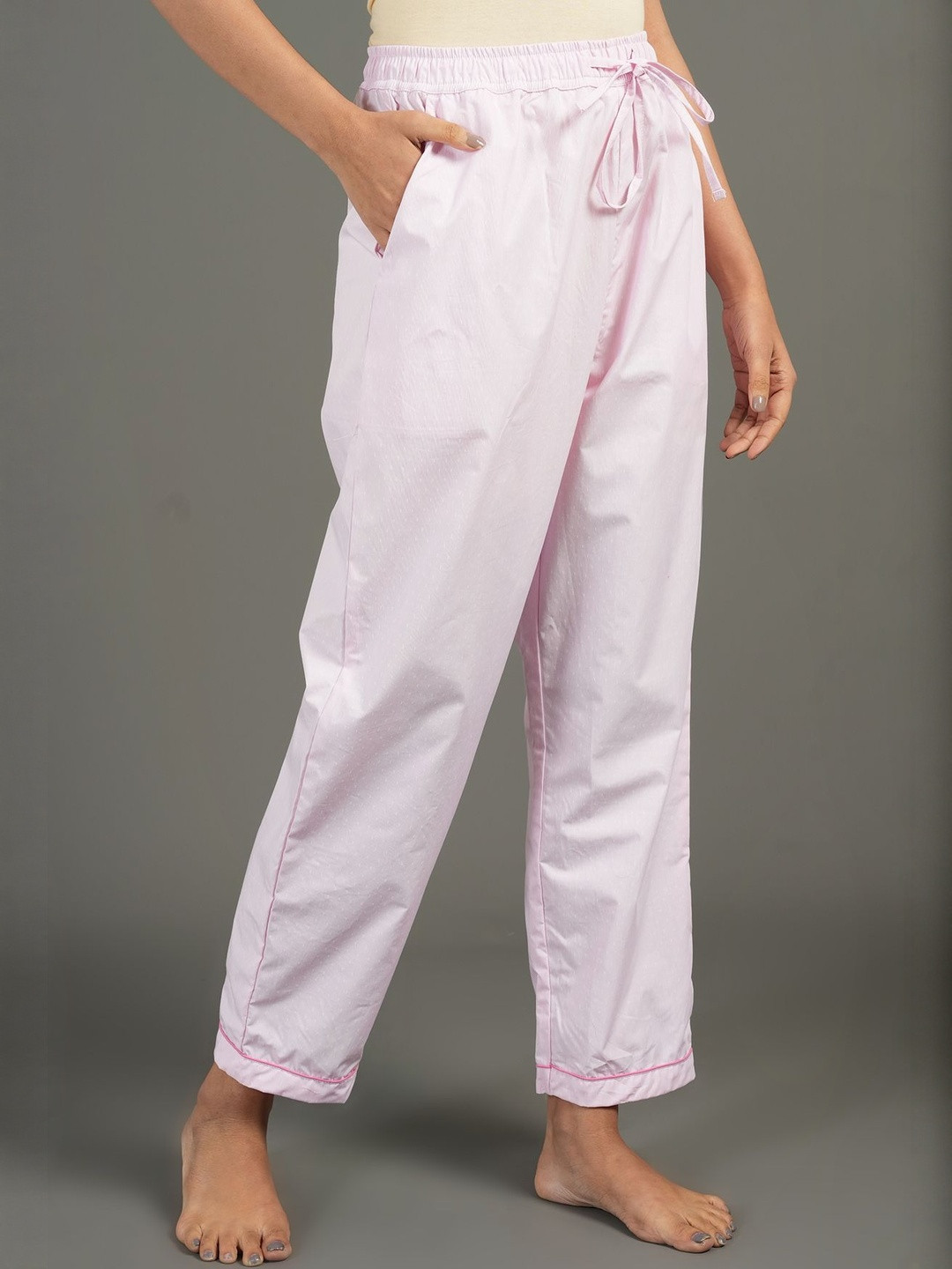 BREATHABLES Women Pure Cotton Night suit