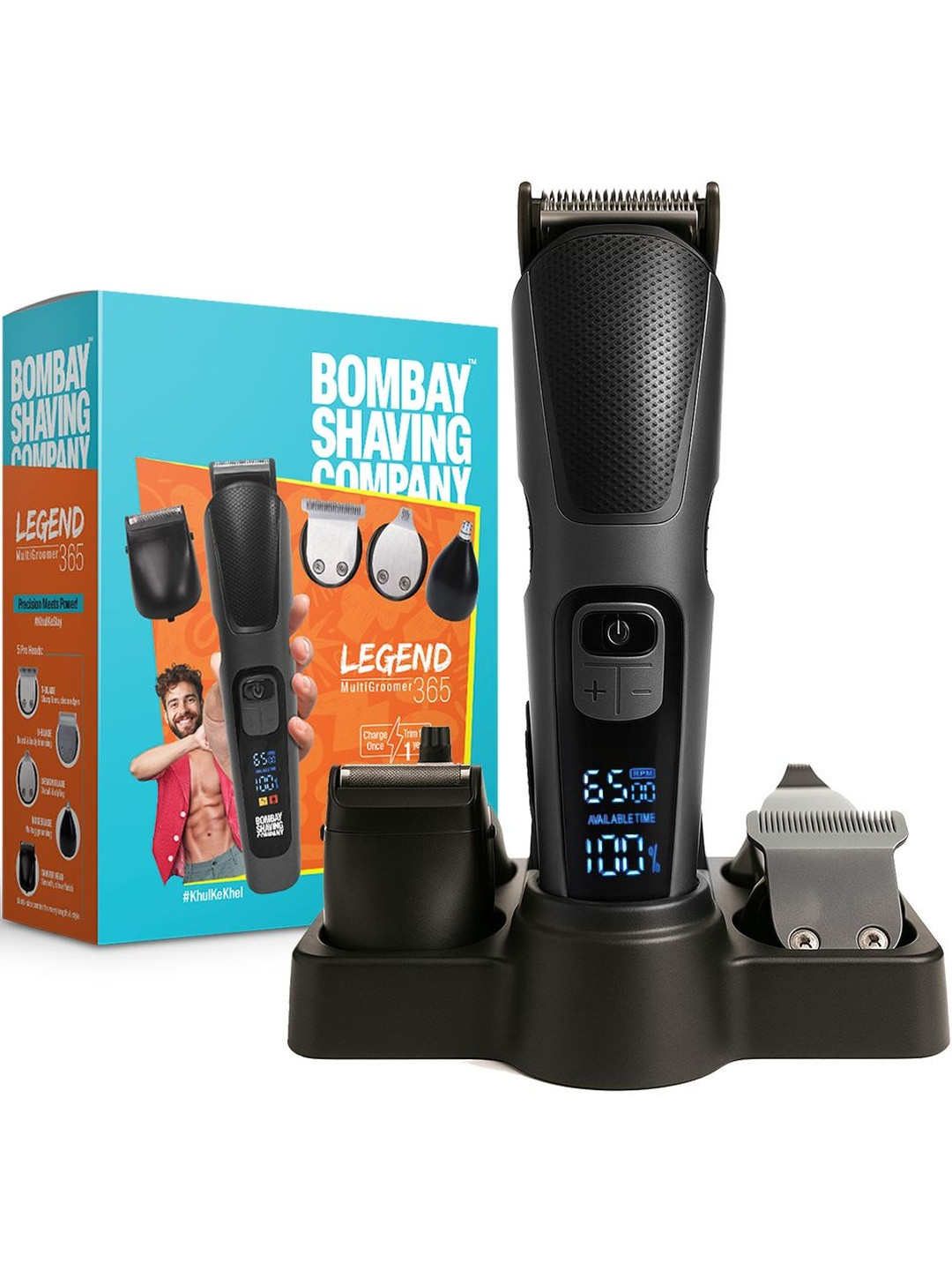 Bombay Shaving Company Legend 365 Multi Groomer with 12 Attachments
