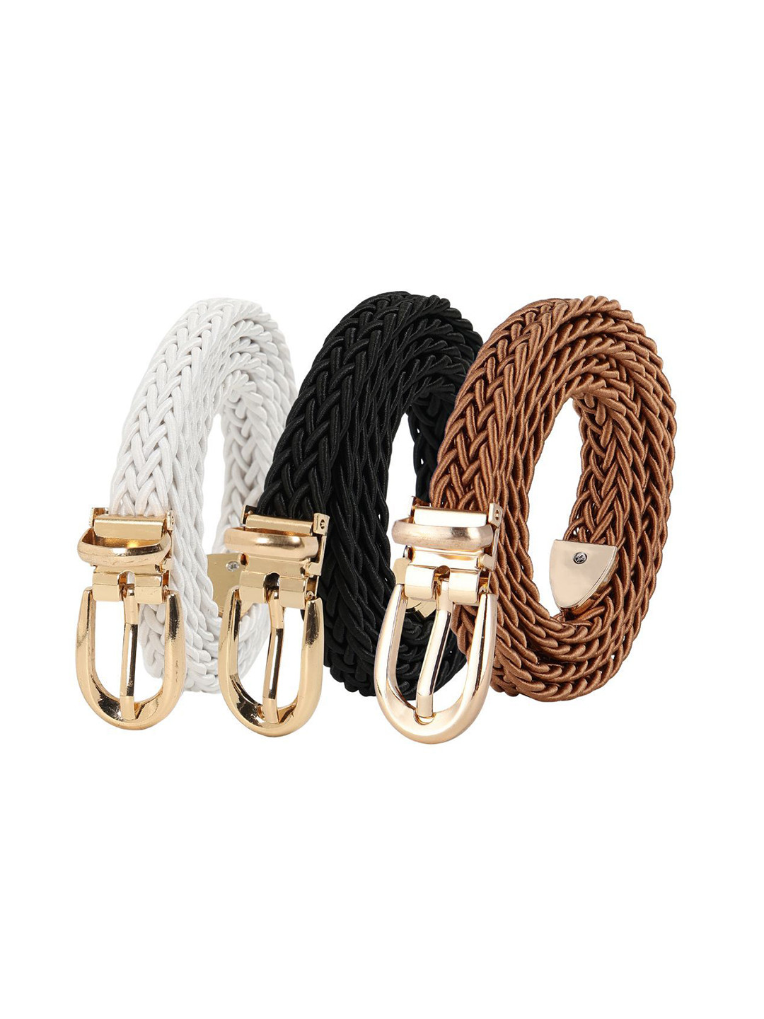 CRUSSET Girls Pack Of 3 Braided Belt