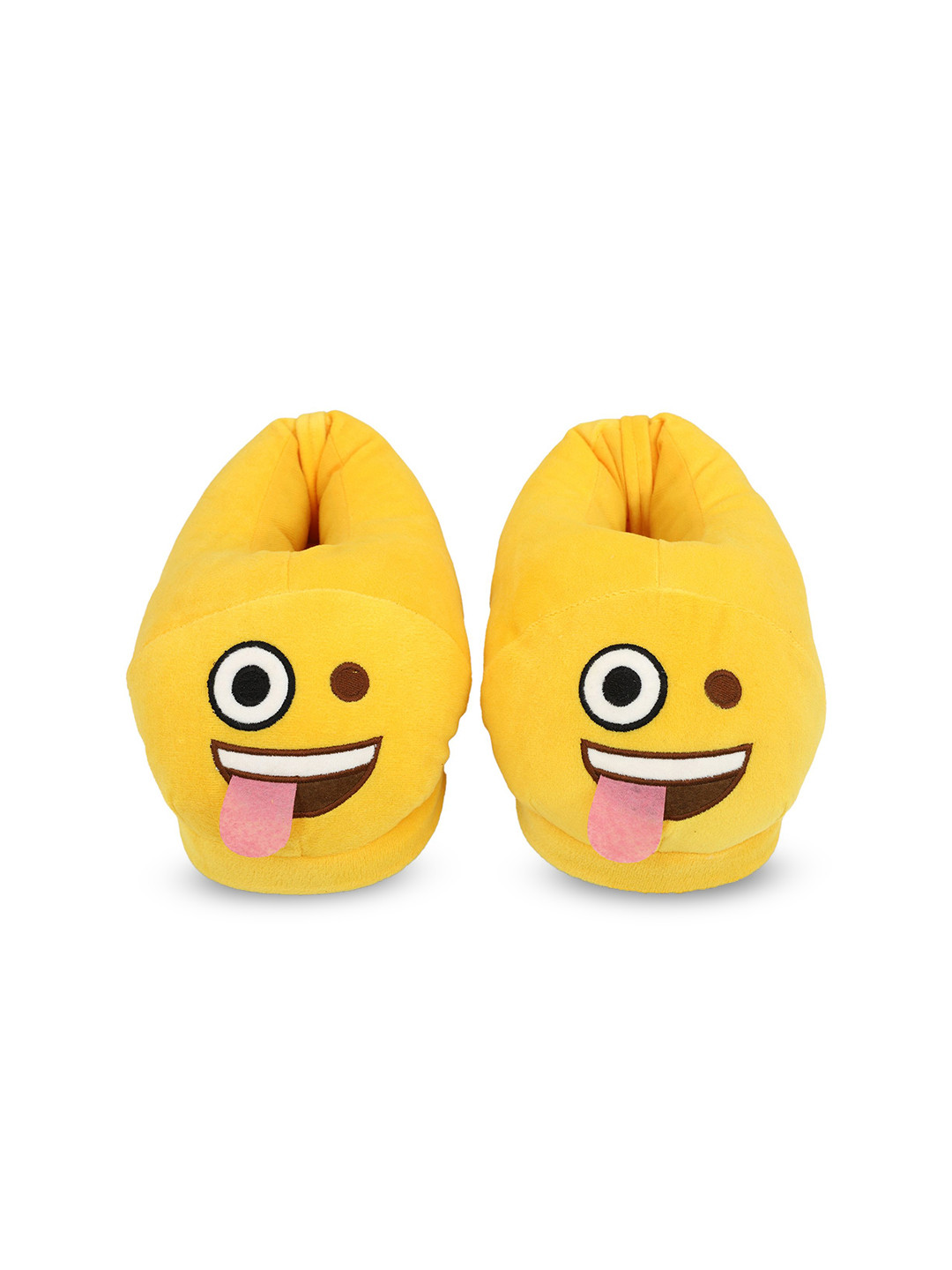 Qualtos Women 3D Tongue Plush Room Slippers