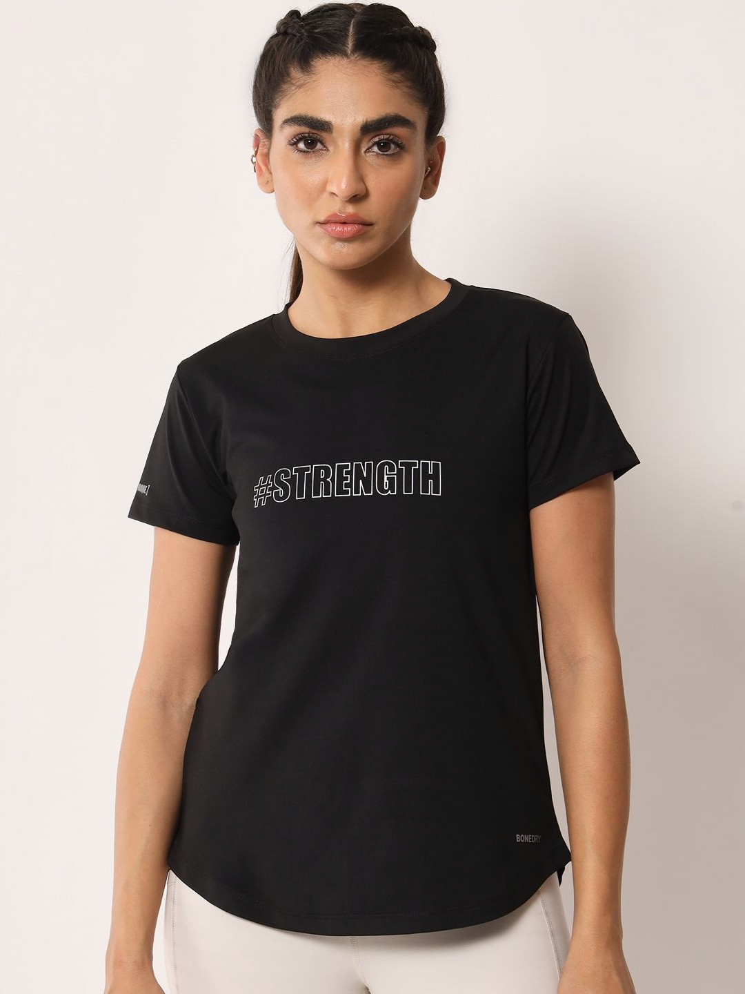 MUSCLE TORQUE Typography Printed Round Neck T-shirt