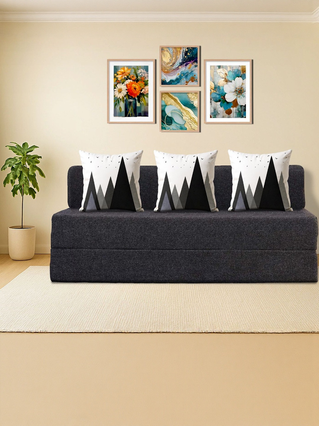 Clex Space-Saving Premium Sofa Cum Bed