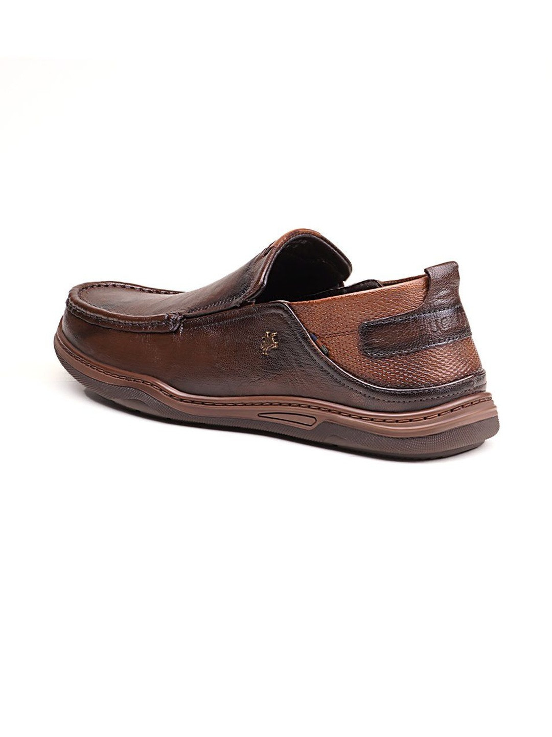 Buckaroo Rovere Men Textured Leather Loafers