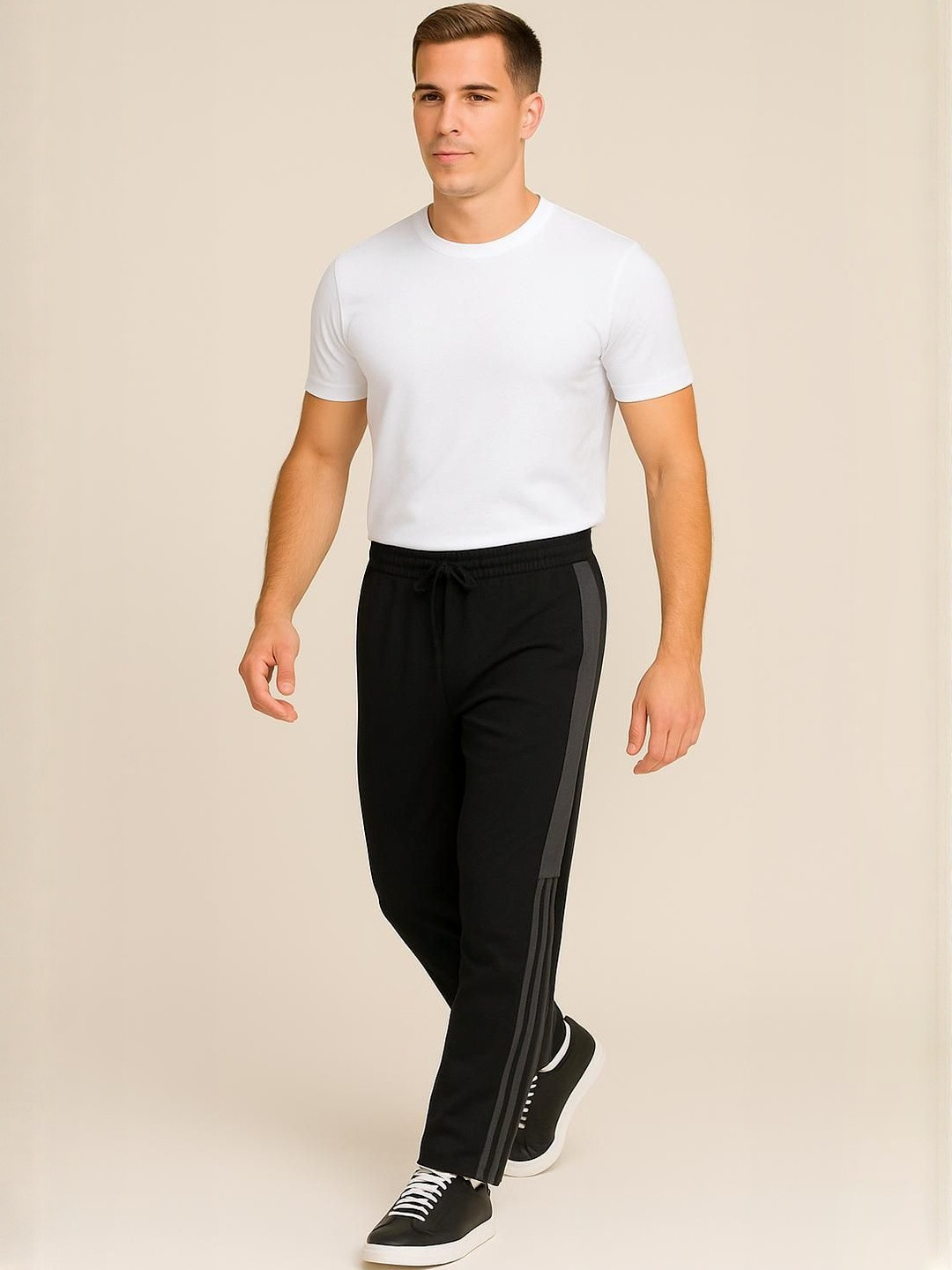 Attire Zone Men Rapid-Dry Side Pockets Track Pants