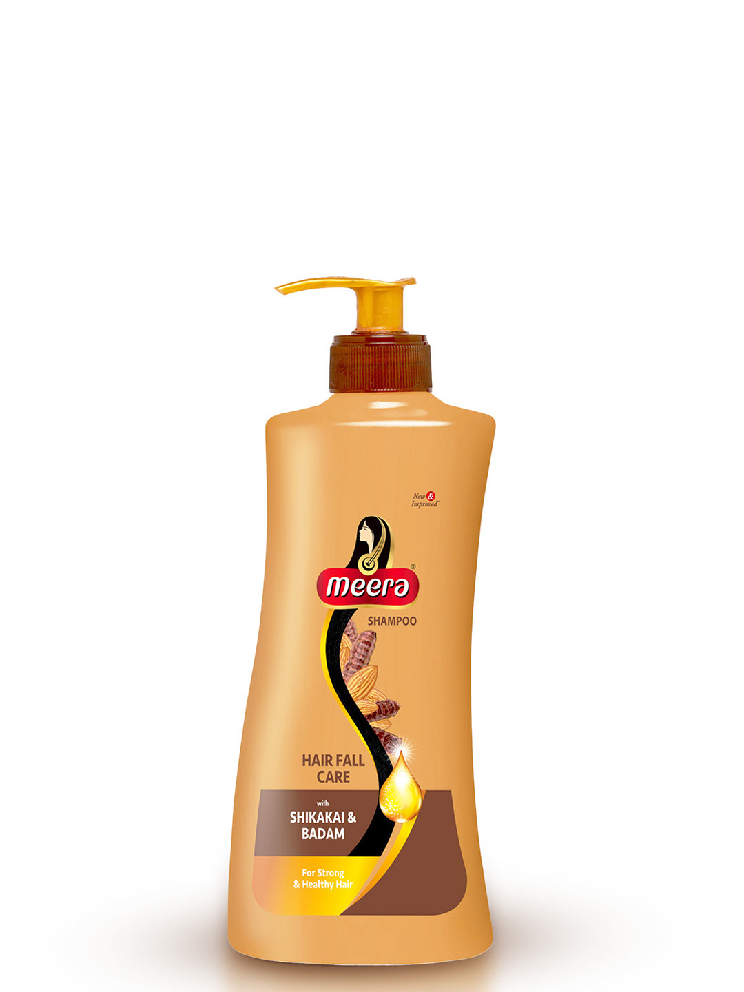 Meera GOODNESS OF TRADITION Hairfall Care Shampoo Infused with Shikakai & Badam 650 ml