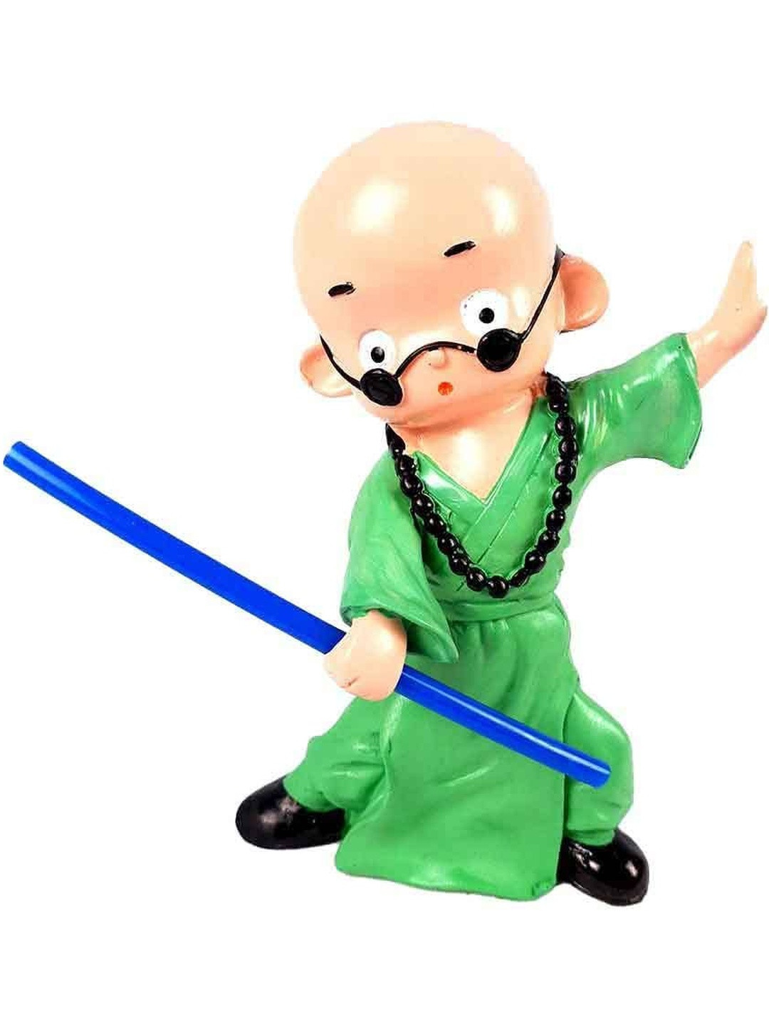 apka mart Green Baby Monk Feng Shui Idol Showpiece