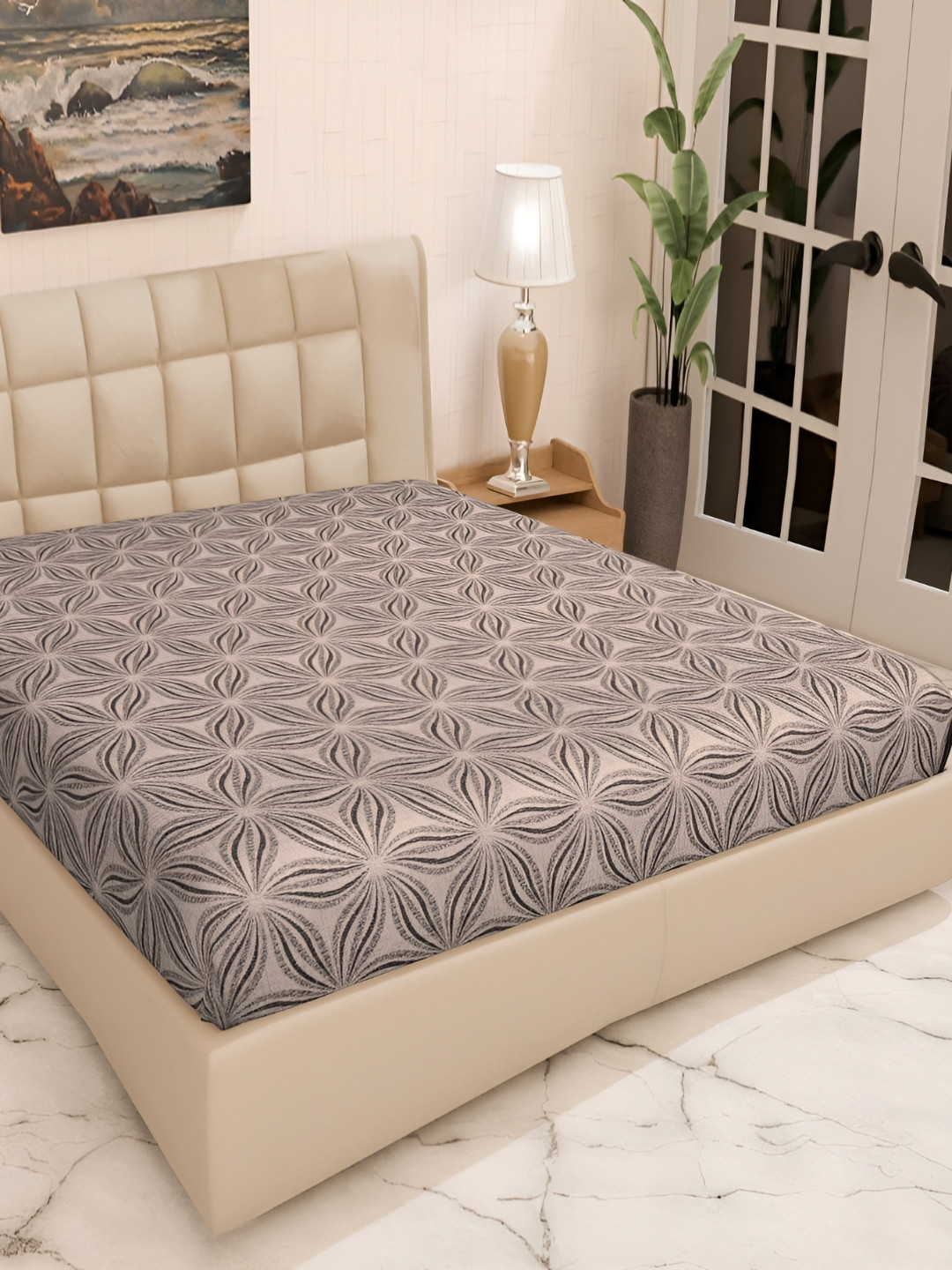 Innovative Edge Brown Cotton Water Resistant Mattress Protector