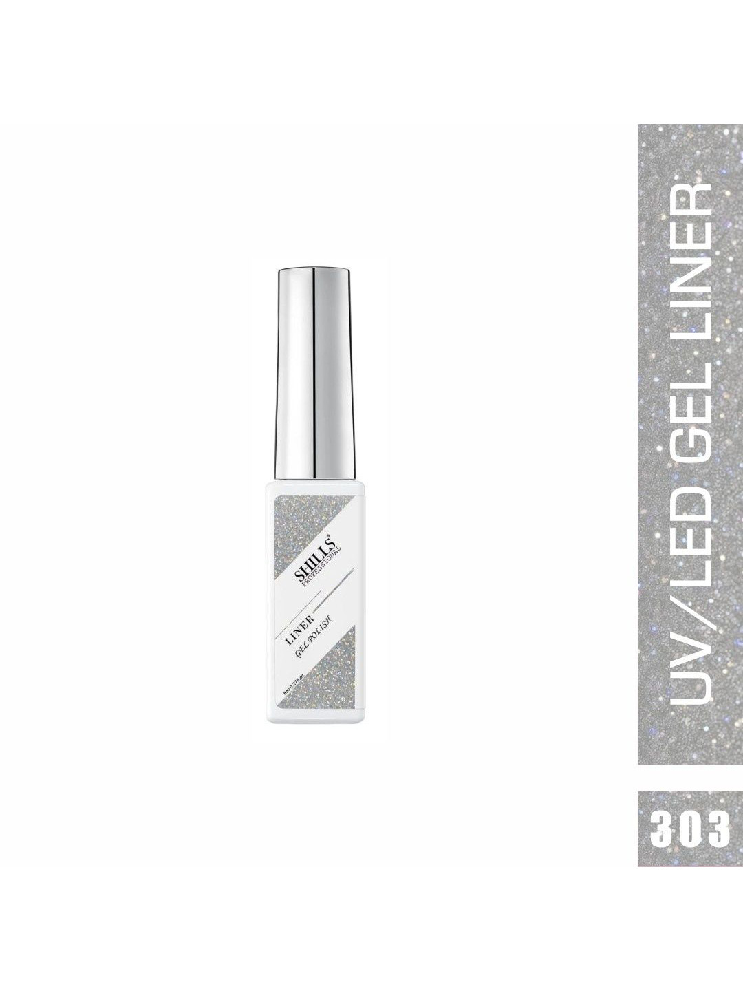 shills professional UV LED Long-Wearing Gel Nail Liner Polish - 8 ml - 303