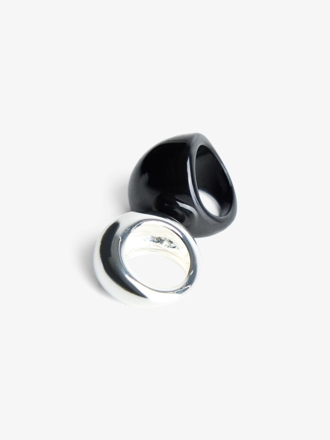 Bershka Set Of 2 Finger Rings