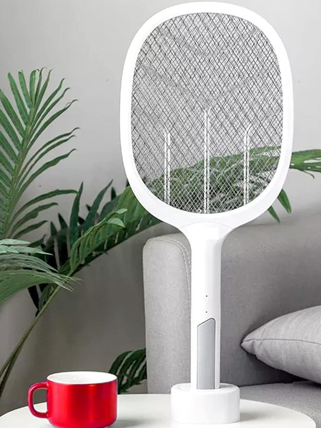 Aetrius Rechargeable Mosquito Killer Bat with LED Light & Triple-Layer Safety Protection