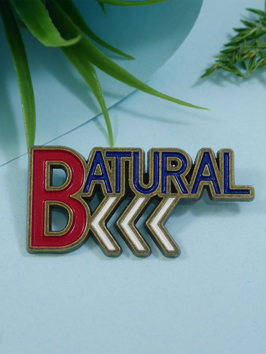 ADORN Unisex Batural Retro Arrow Brooch