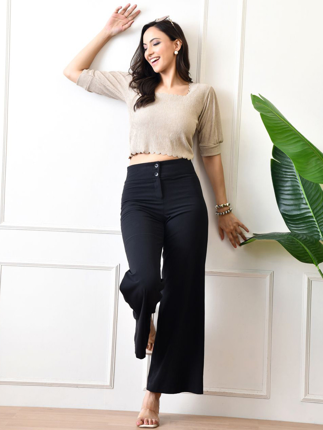 Gladly Women Square Neck Crop Top