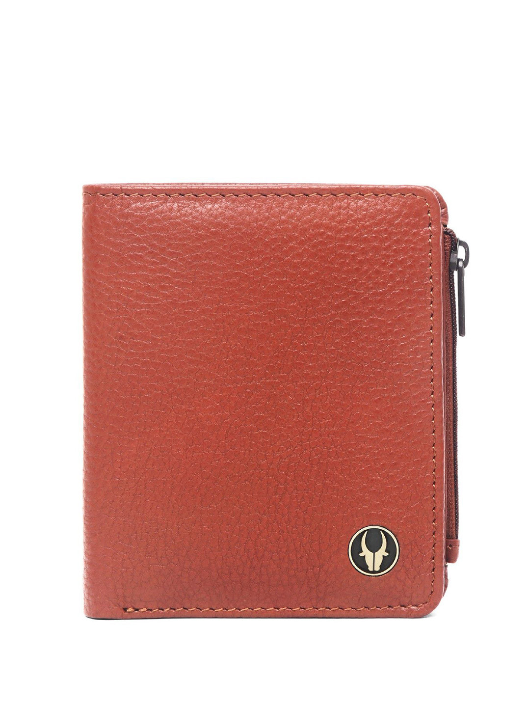 WildHorn Women Brand Logo Textured RFID Protected Zip Around Wallet