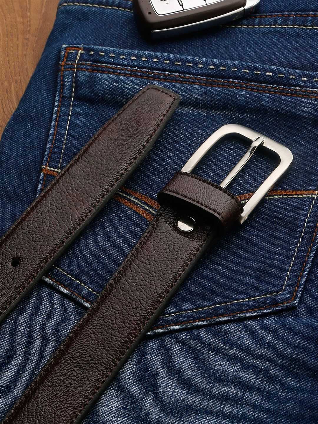 TYBELT Men Tang Textured Belt