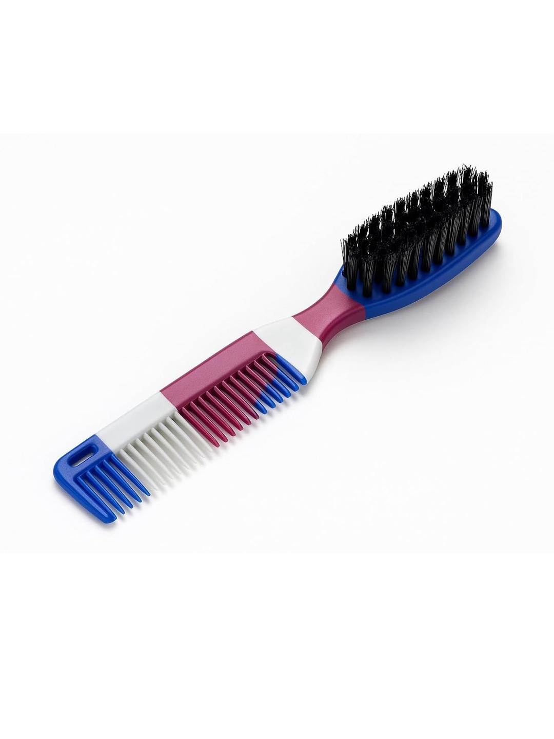 Verceys 2-In-1 Hair & Beard Comb Brush With Anti-Static Grooming
