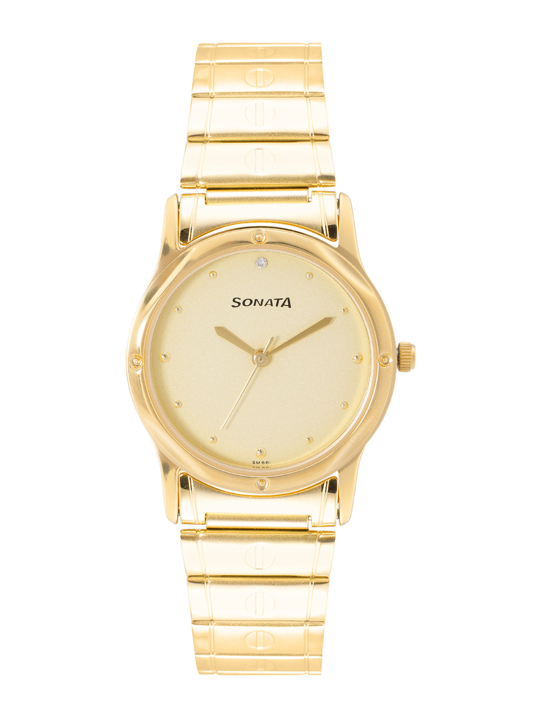 Sonata Men Bracelet Style Analogue Watch - NK7023YM02