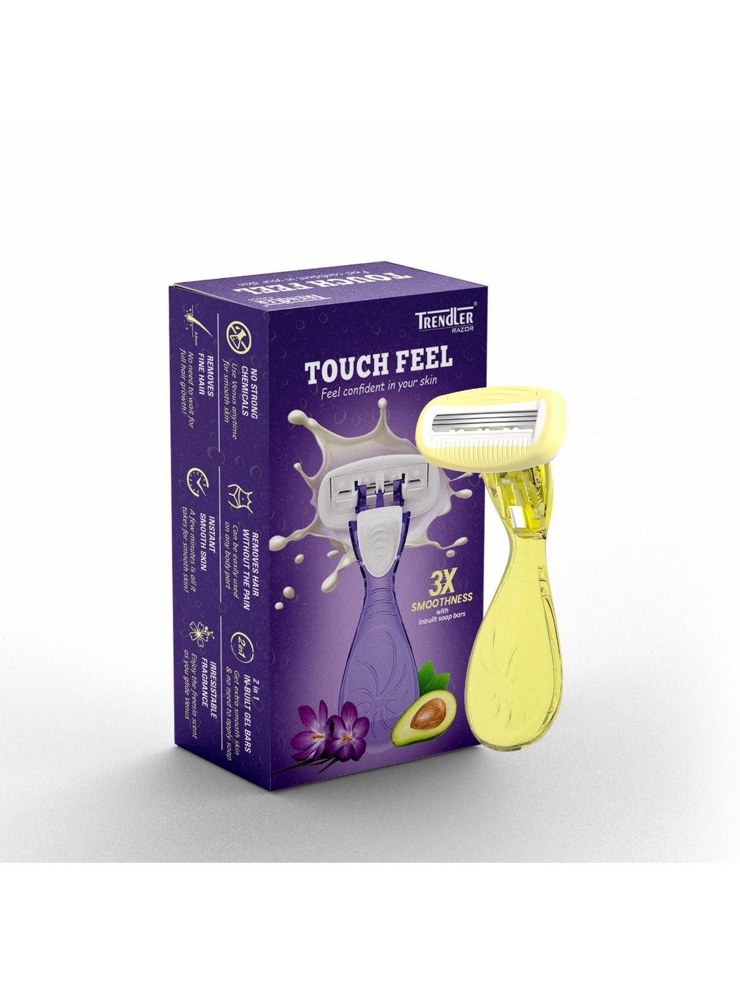 TRENDLER Triple-Blade Cartridge Razors