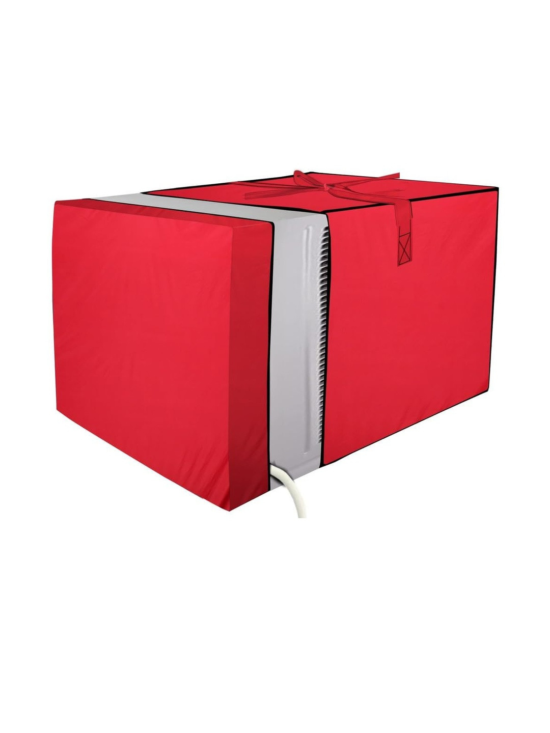 Stylista Red Elastic-Fit Window AC Cover
