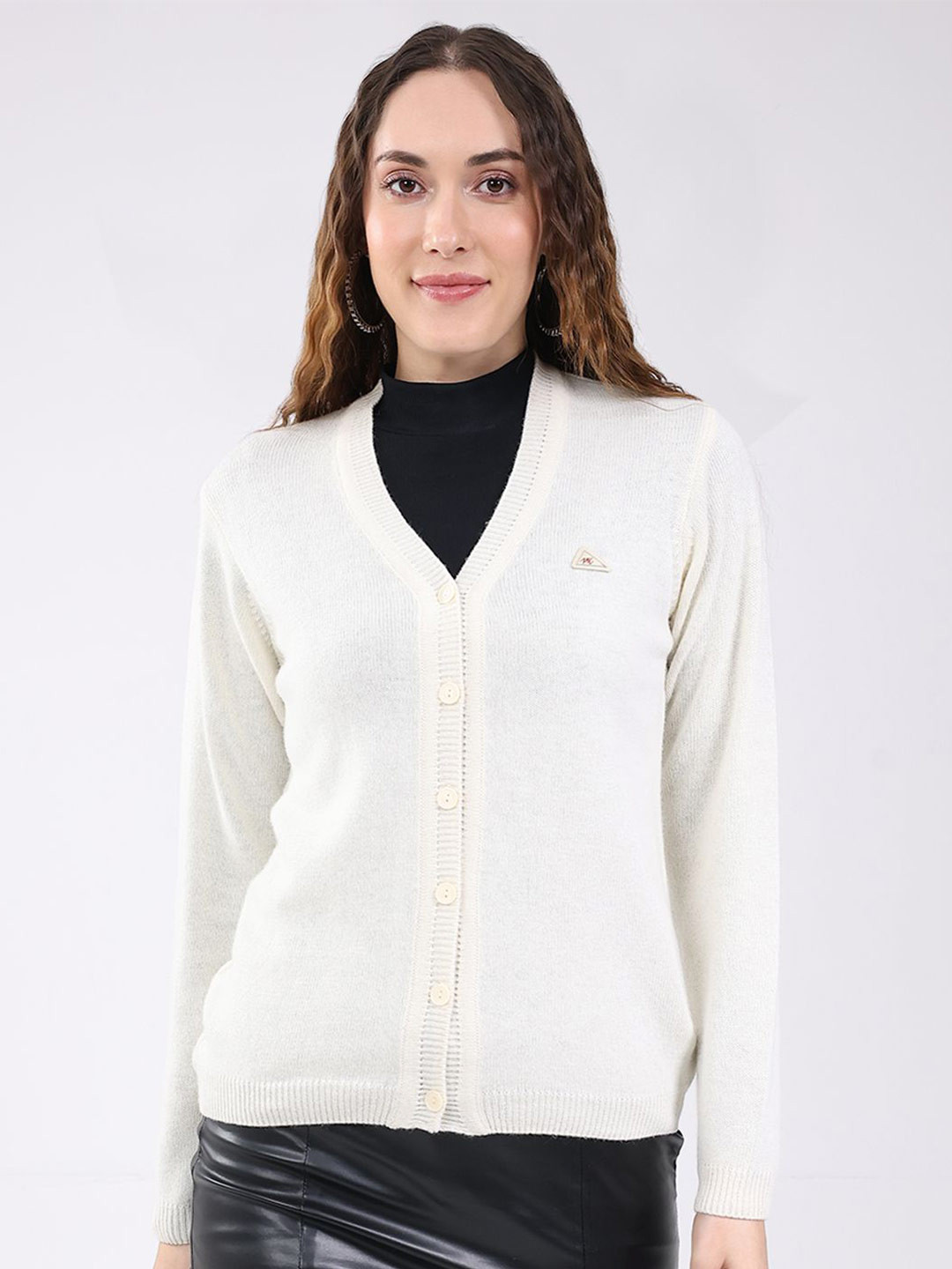 Monte Carlo V-Neck Woollen Cardigan