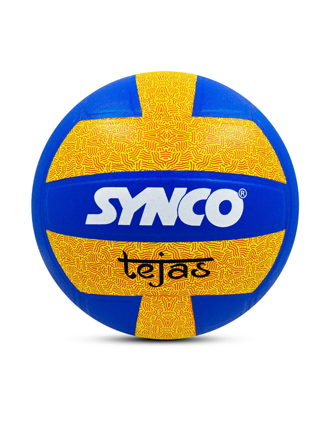 Synco Tejas Printed Water-Resistant Anti-Slip Volleyball