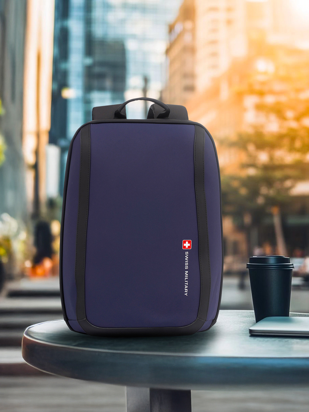 SWISS MILITARY Unisex Solid Small Backpack