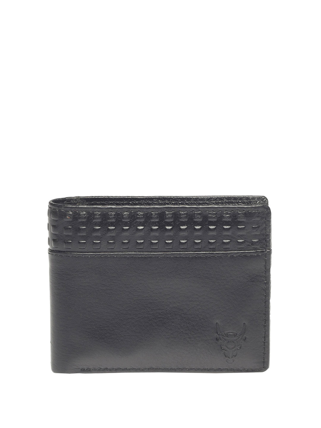 BLACK BUCK Men Leather Two Fold Wallet
