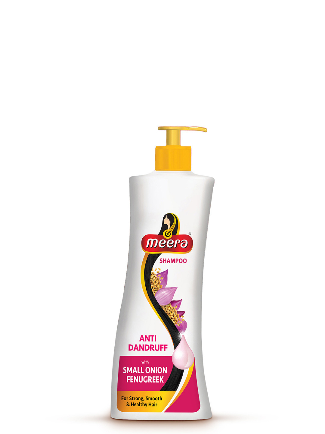 Meera GOODNESS OF TRADITION Anti-Dandruff Shampoo with Small Onion & Fenugreek 340 ml