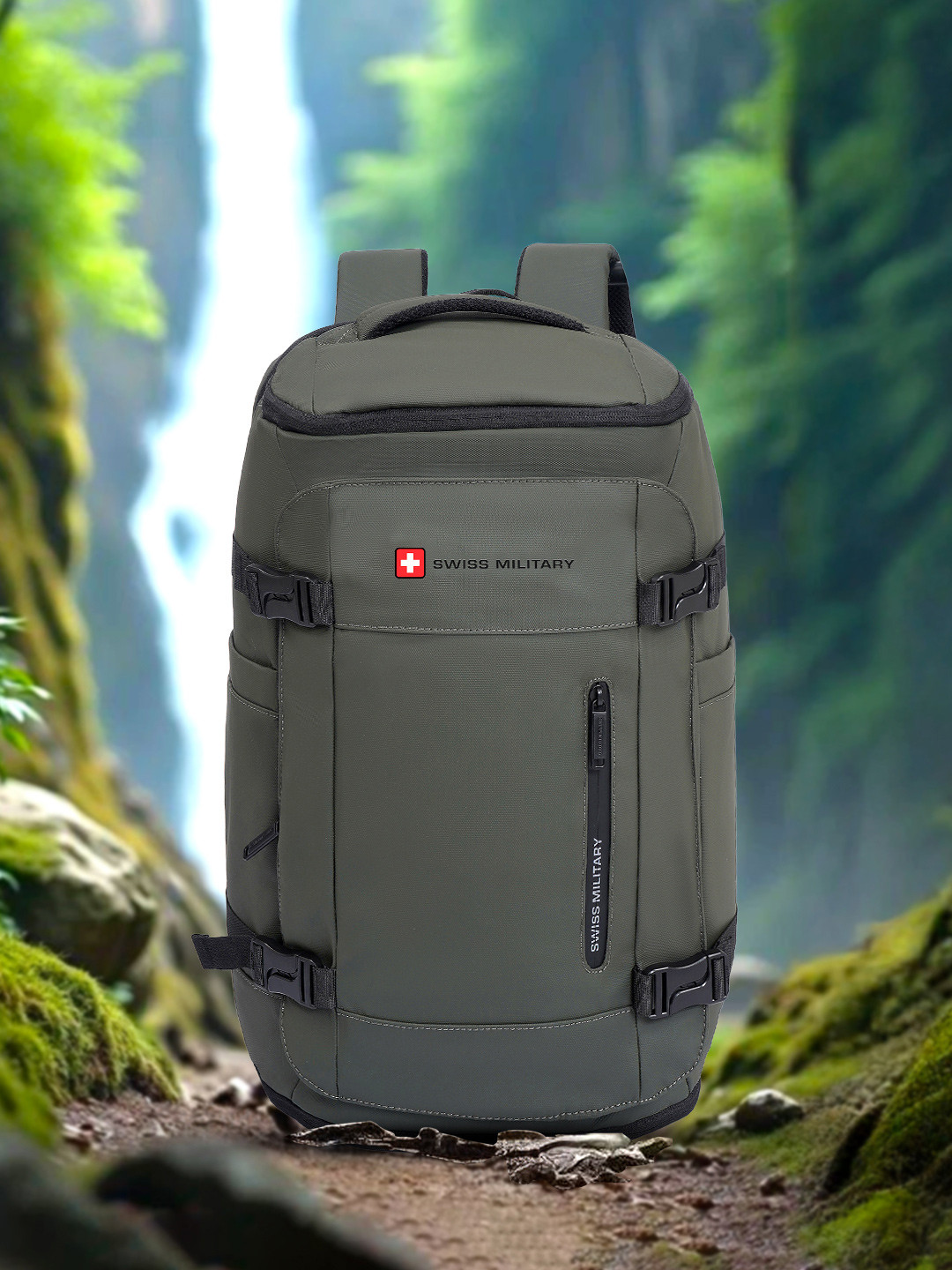 SWISS MILITARY Unisex Laptop Backpack With Shoe Compartment