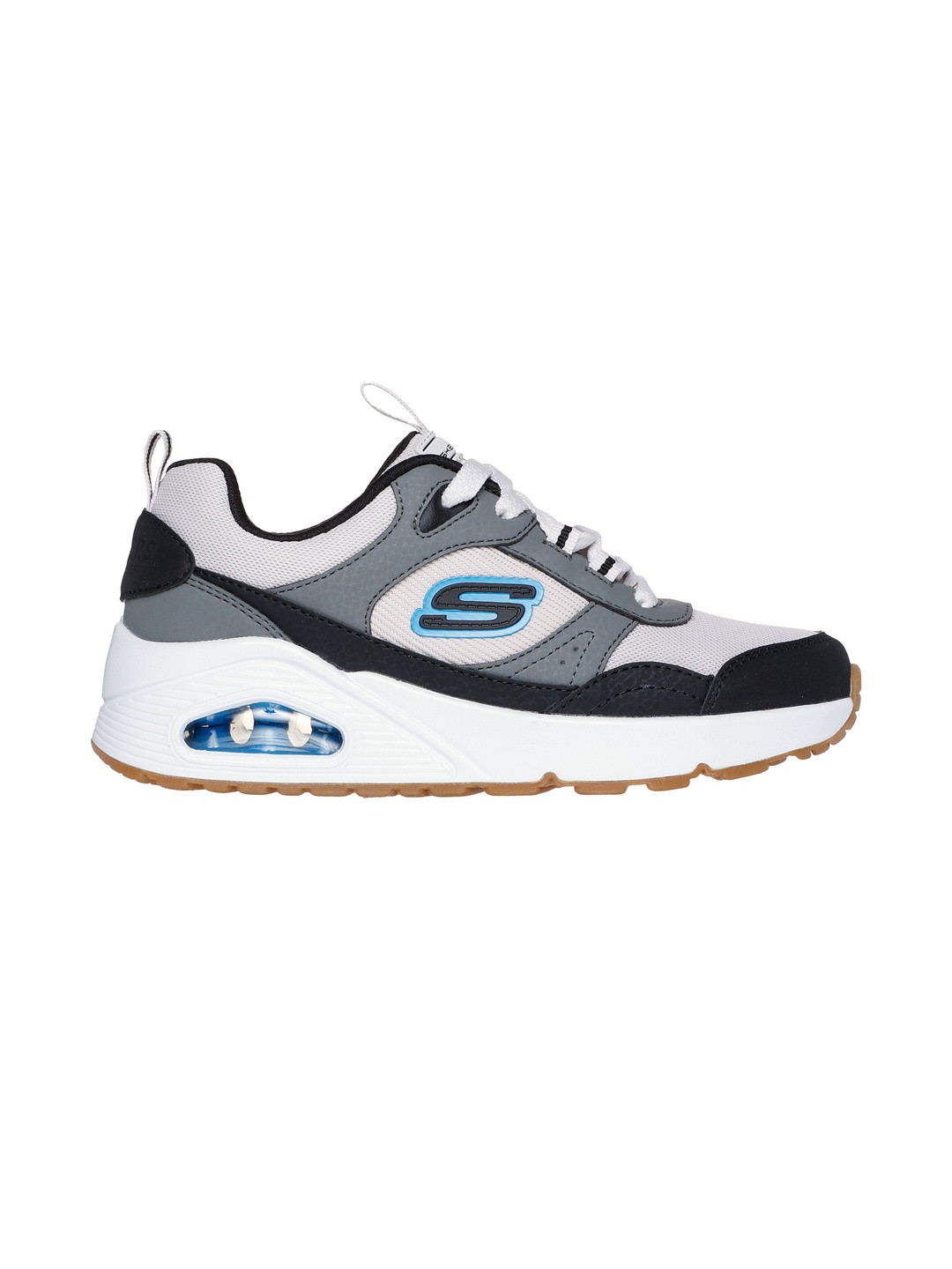 Skechers Uno-Retro-Groove Boys Lace-Ups Casual Sneakers
