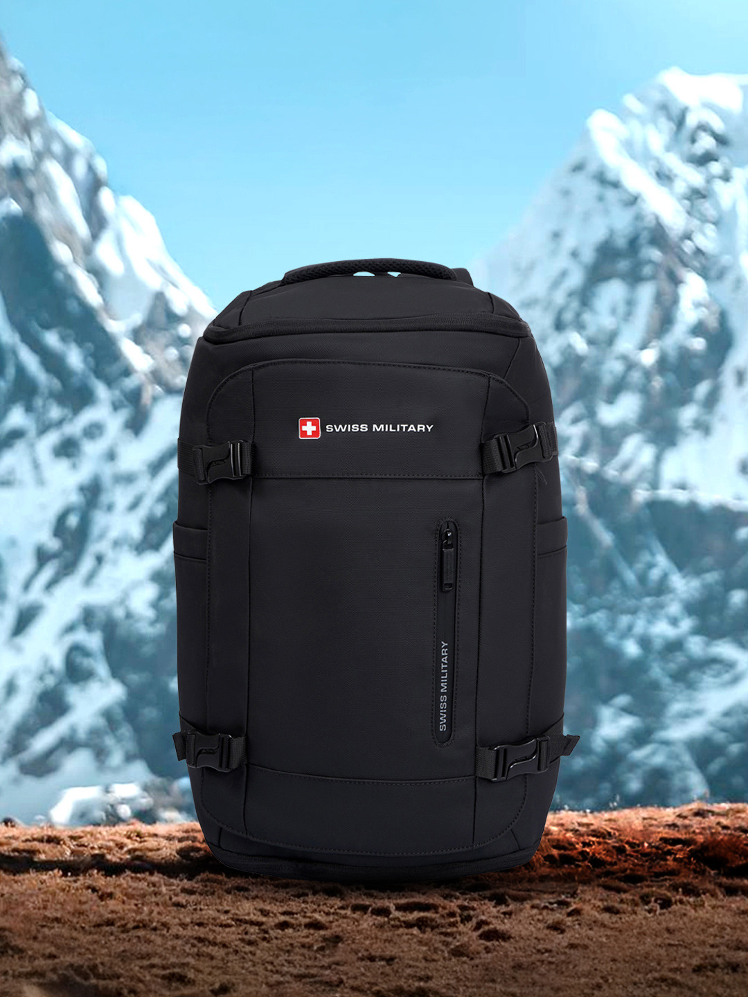 SWISS MILITARY Unisex Backpack with Shoe Pocket