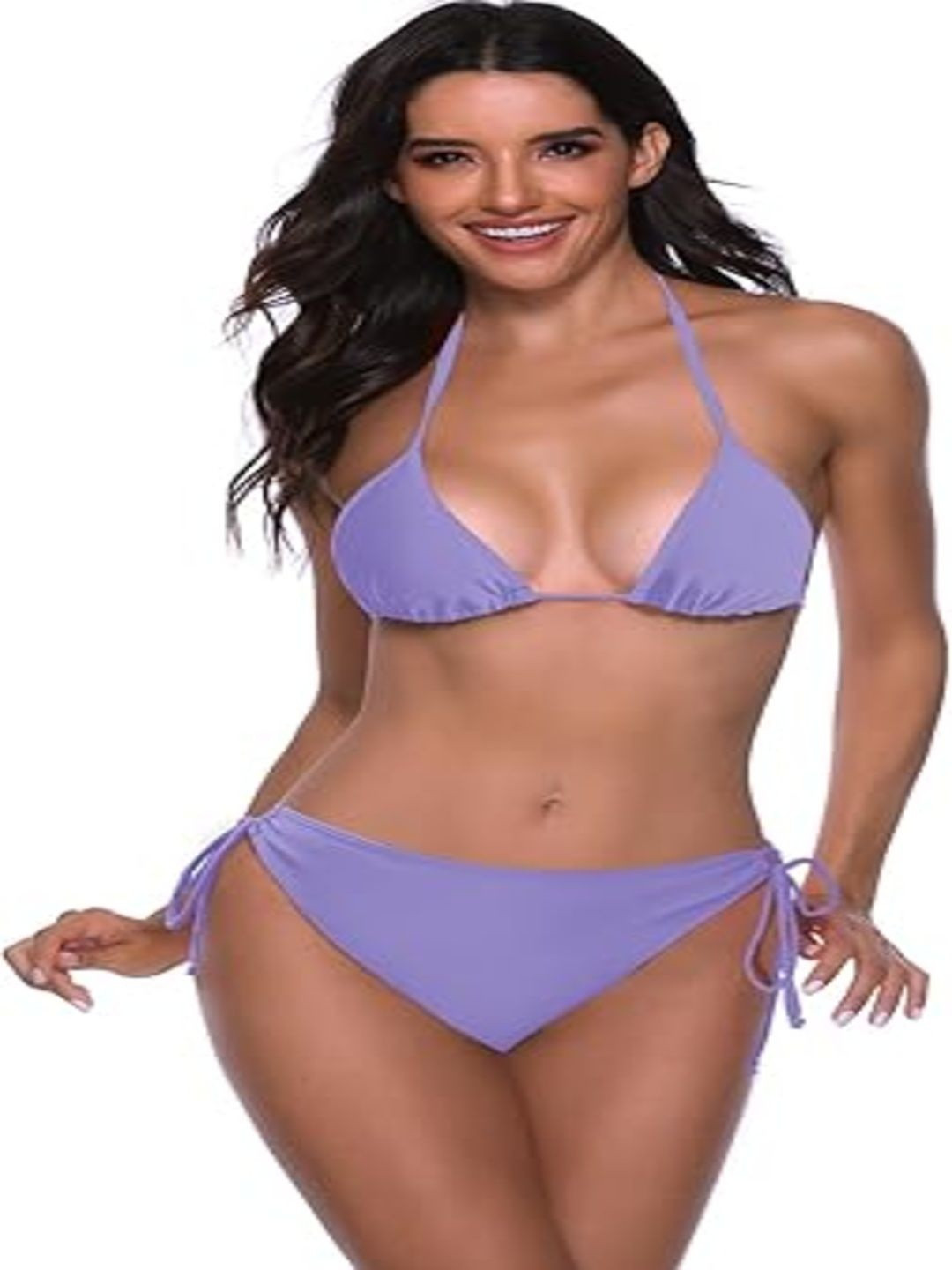 MEDHA INDUSTRIES Halter Neck  Bikini Set