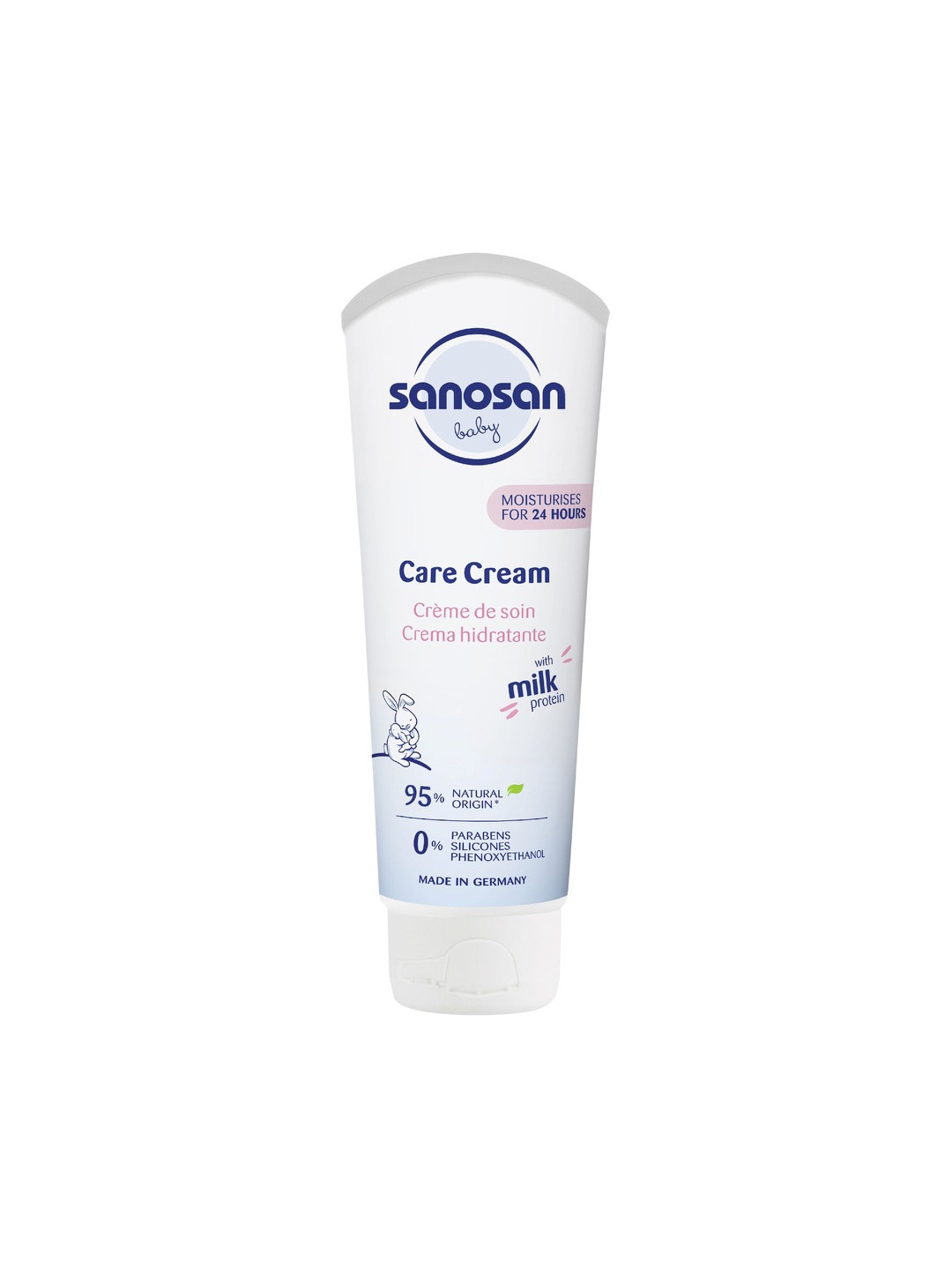 SANOSAN Milk Protein Formula Daily Full Body & Face Moisturizing Cream- 100 g