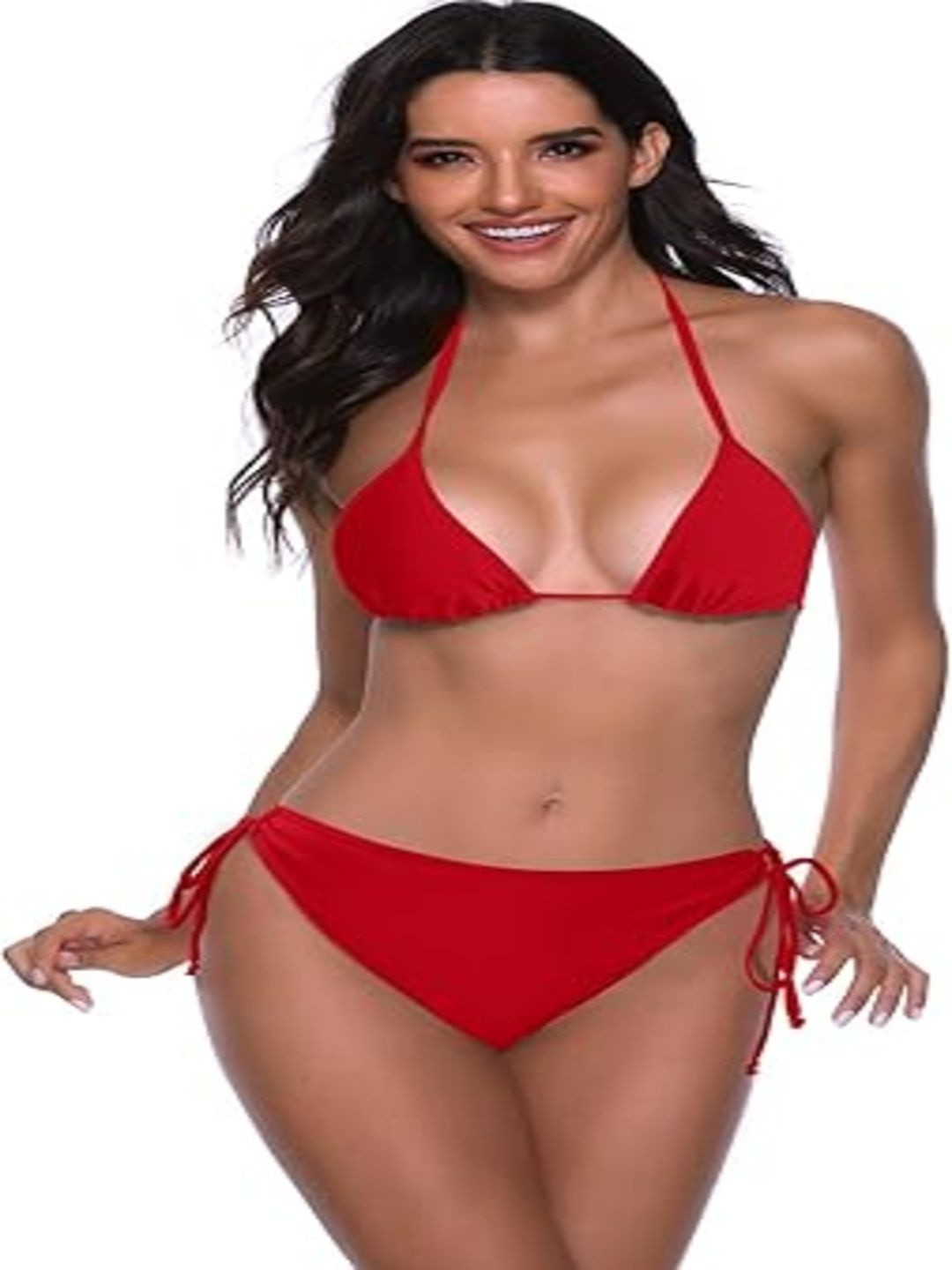 liker travel luggage Halter Neck Swim Bikini Set