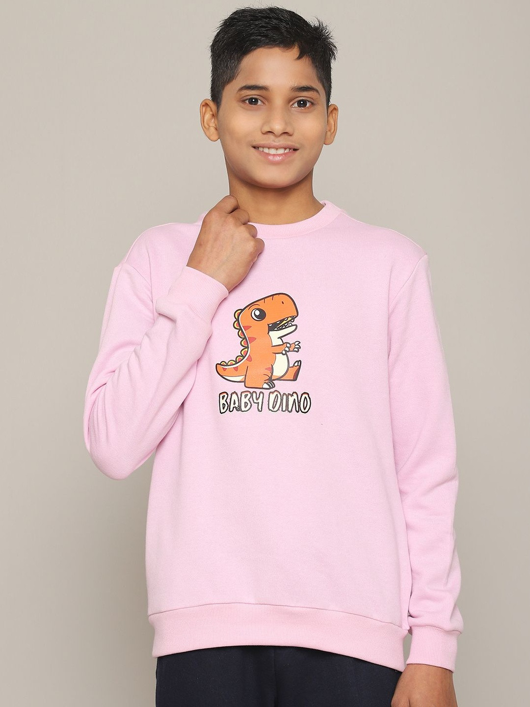 RUTE KIDS Boys 100% Cotton Slim Fit Sweatshirt