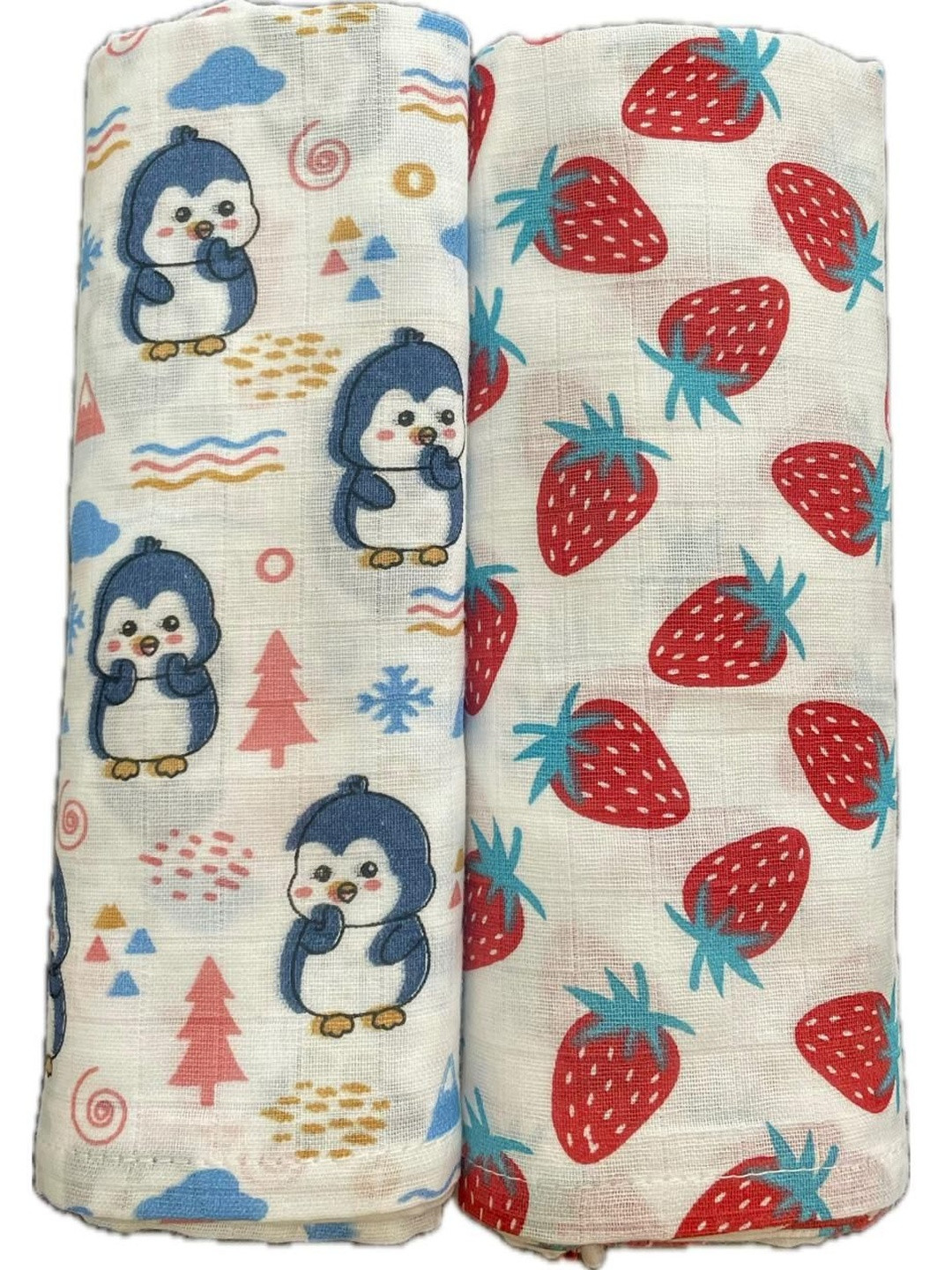 Reexplore Kids Printed Soft Muslin Cotton Swaddle Blanket